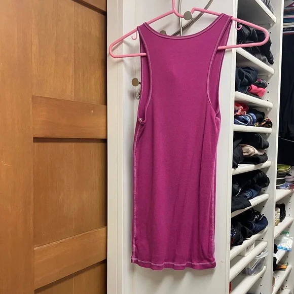 Women's “the Boyfriend Tank” in Pink - Picture 3 of 3